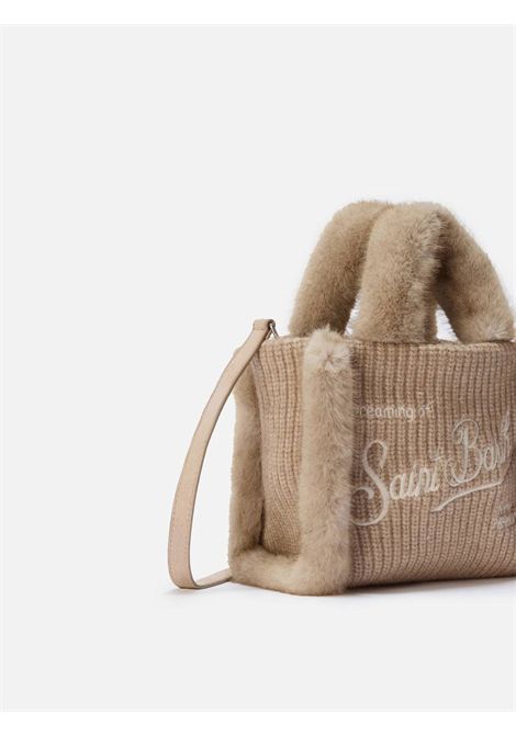 Borsa Mini con tracolla SAINT BARTH | VAMI022 VANITY MINI SHEARLING RIB00295I FUR 11 EMB